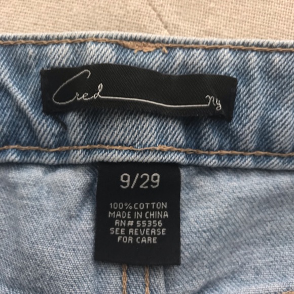 Cred NY High Waisted Jeans size 9 - Picture 4 of 4